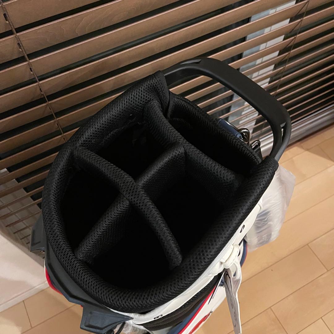 【即発送】MALBON マルボンゴルフ キャディバッグ ゴルフバッグ WHT白