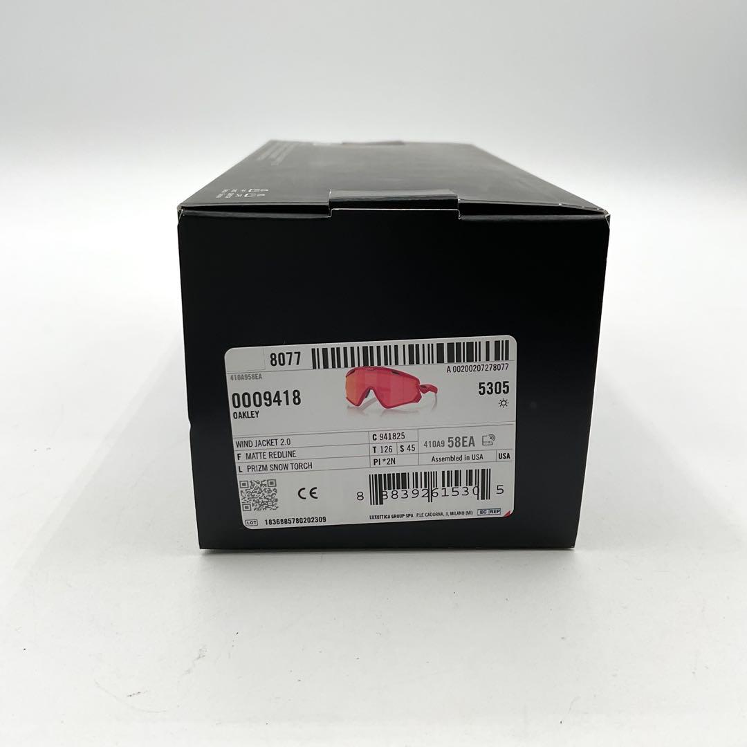 オークリー サングラス ウィンドジャケット OO9418-2545 箱付 袋付