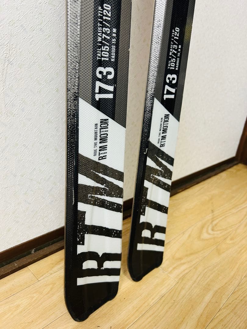 VOLKL フォルクル スキー板 RTM motion 173cm　ビン　セット