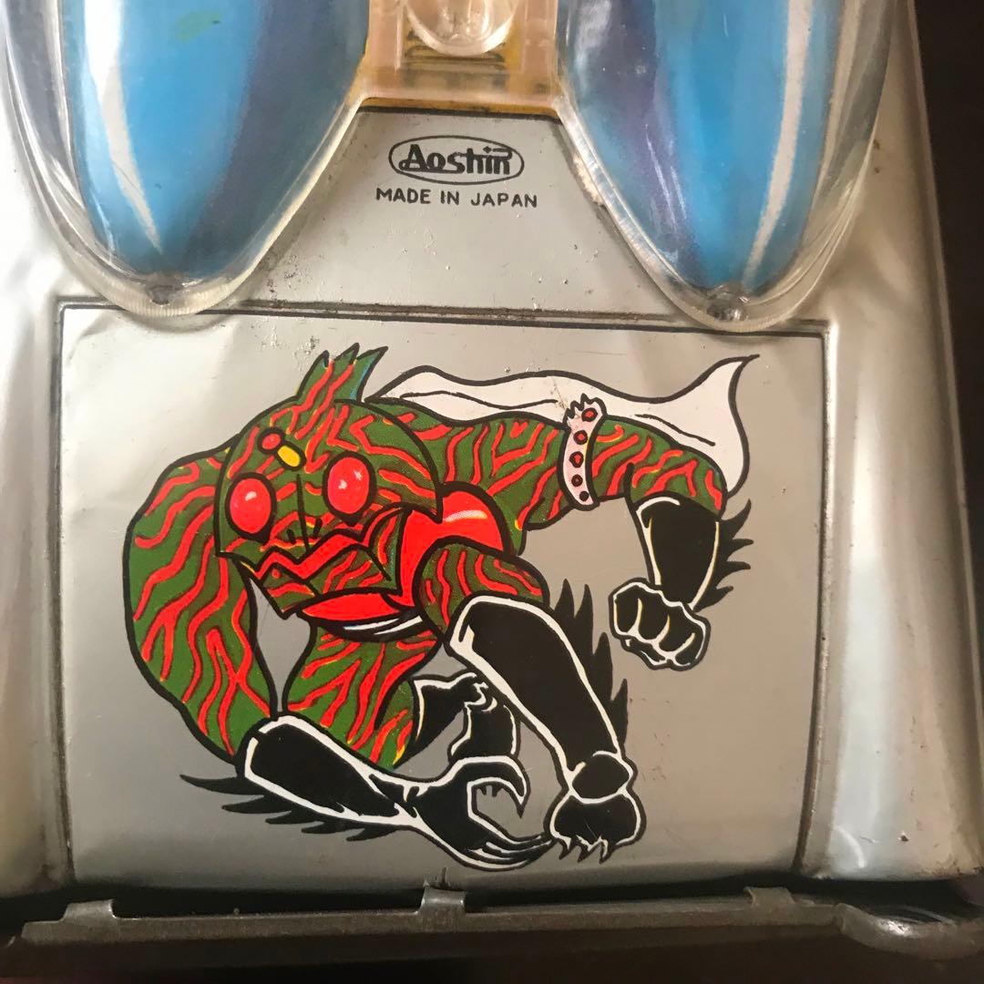 仮面ライダーアマゾン　当時物ブリキ　アマゾン号