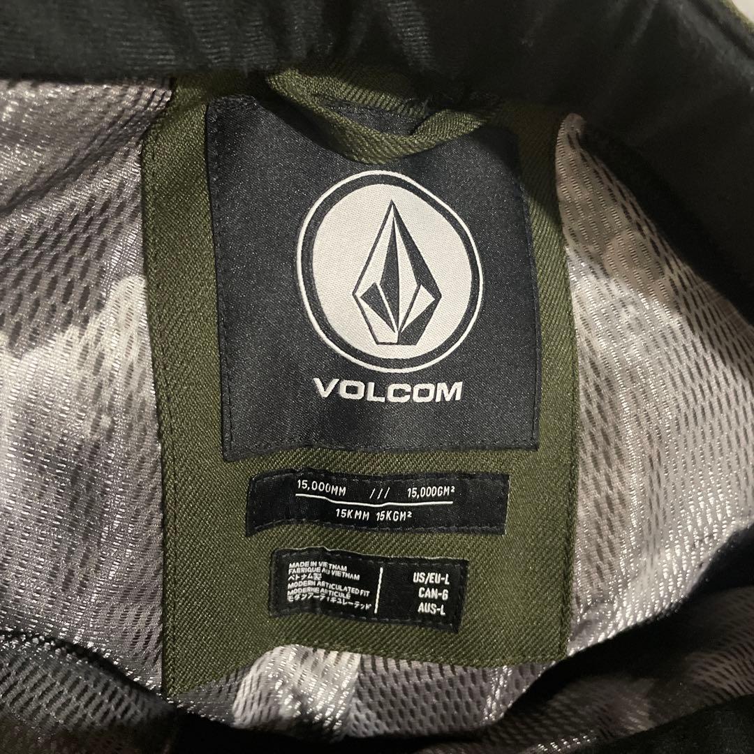 VOLCOM スノーボードパンツ オリーブグリーン