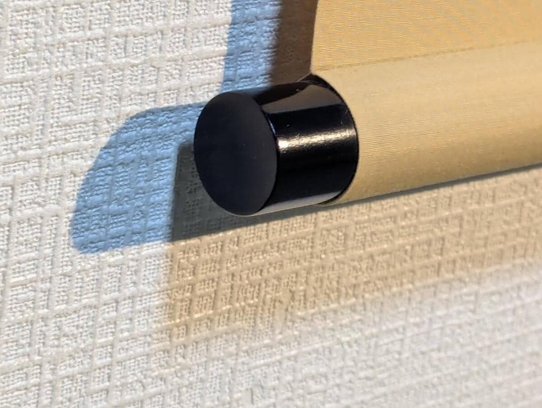 【真作】掛軸　力強い筆致の一行書　吉祥の墨跡　堂々たる書道掛軸　共箱入　U156