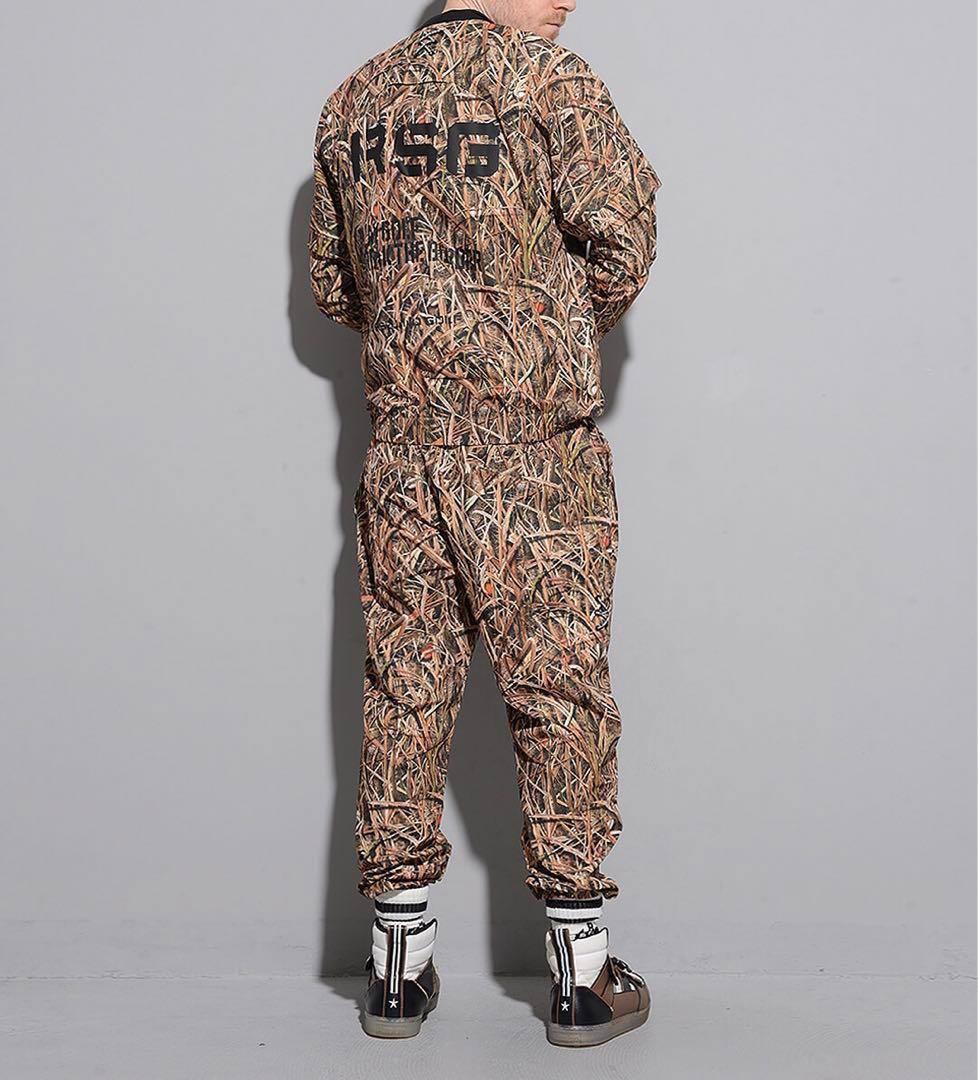 新品 ラッセルノ ゴルフ ジョガー ロングパンツ カモ 迷彩 XL 6