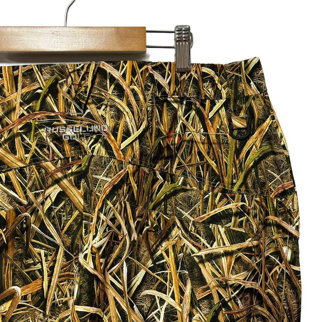 新品 ラッセルノ ゴルフ ジョガー ロングパンツ カモ 迷彩 XL 6