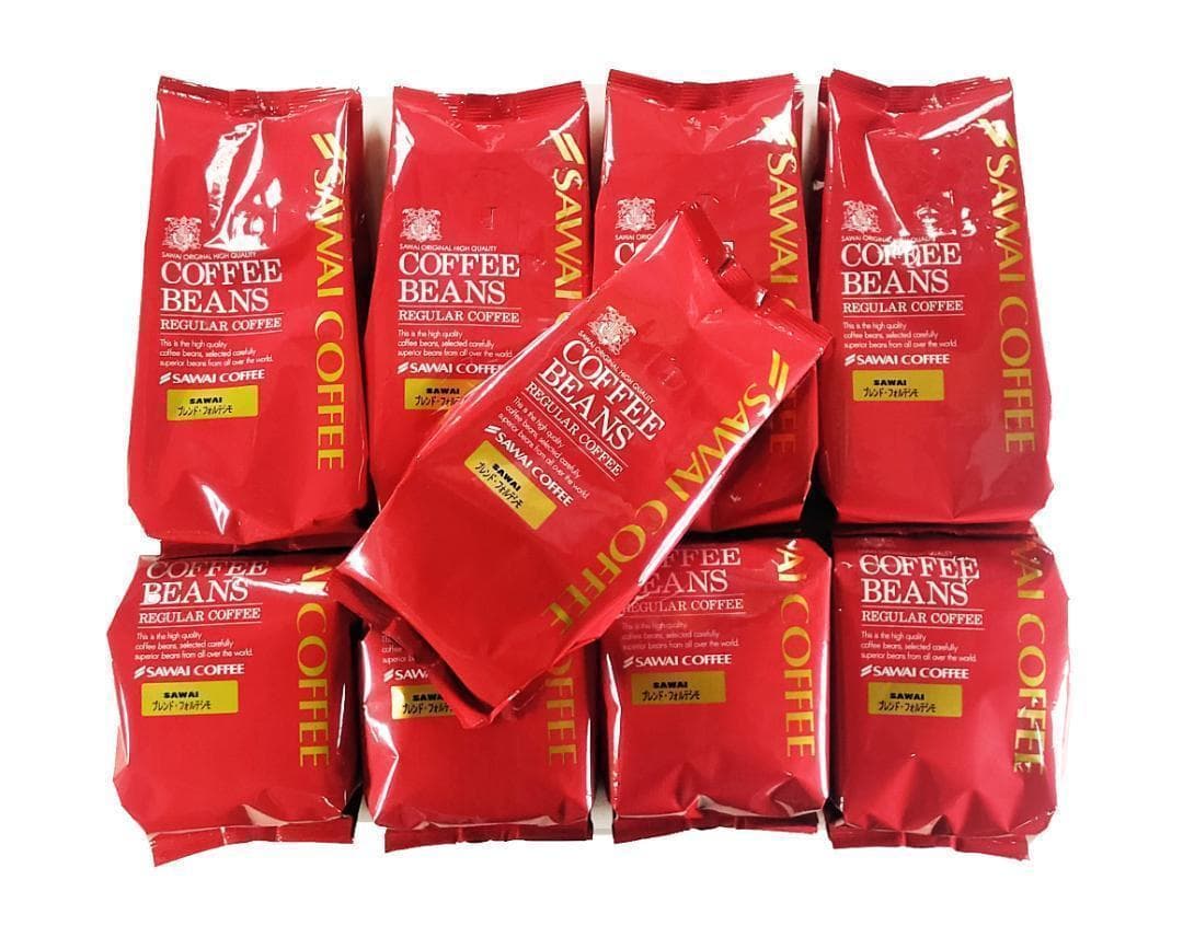 【新品・9袋】澤井珈琲 ブレンドフォルテシモ 約450杯分 中挽き 粉 珈琲