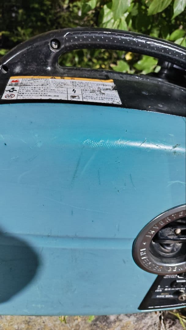 送料込価格デンヨーGE-1600Ivインバーター発電機 エンジン始動確認済