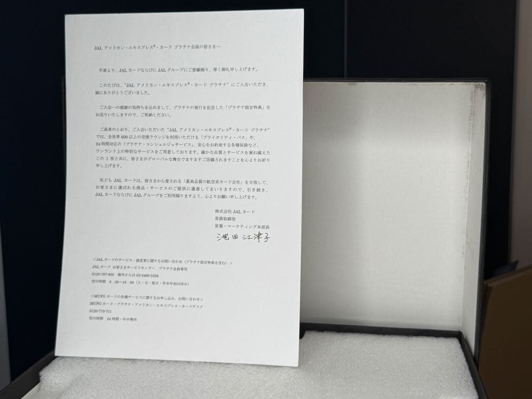 ＪＡＬ アメックスプラチナカード特典 BOEING 787 1/200 希少品