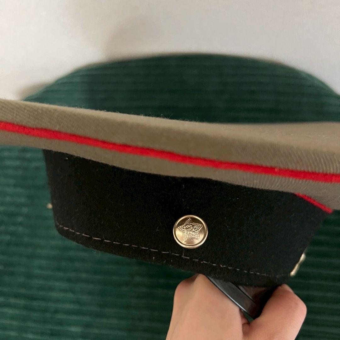 ソ連軍兵士 旧ソ連 ロシア 軍帽 帽子 当時物 ヴィンテージ ミリタリーハット