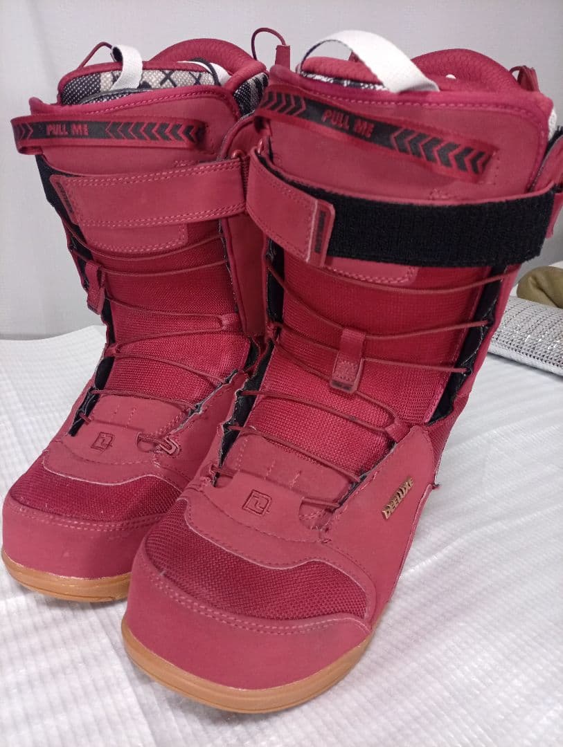 ディーラックス ID スノーボードブーツ 27.5cm　ワインレッド
