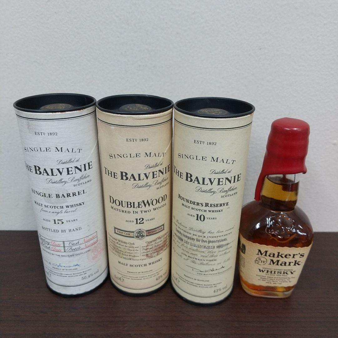 M[希少·未開封] THE BALVENIE 10·12·15年 シングルモルト