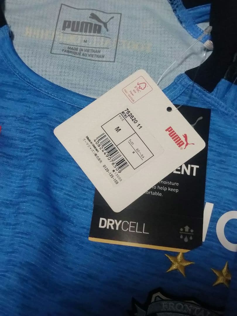 正規品　川崎フロンターレ2019、2018シーズンユニフォーム　未使用紙タグ付き