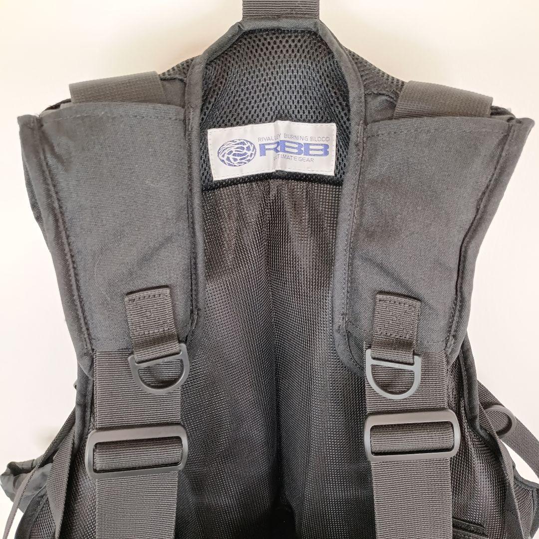 RBB リバレイ ゲームベスト ハイフロートモデル ブラック ポーチ2個付き美品