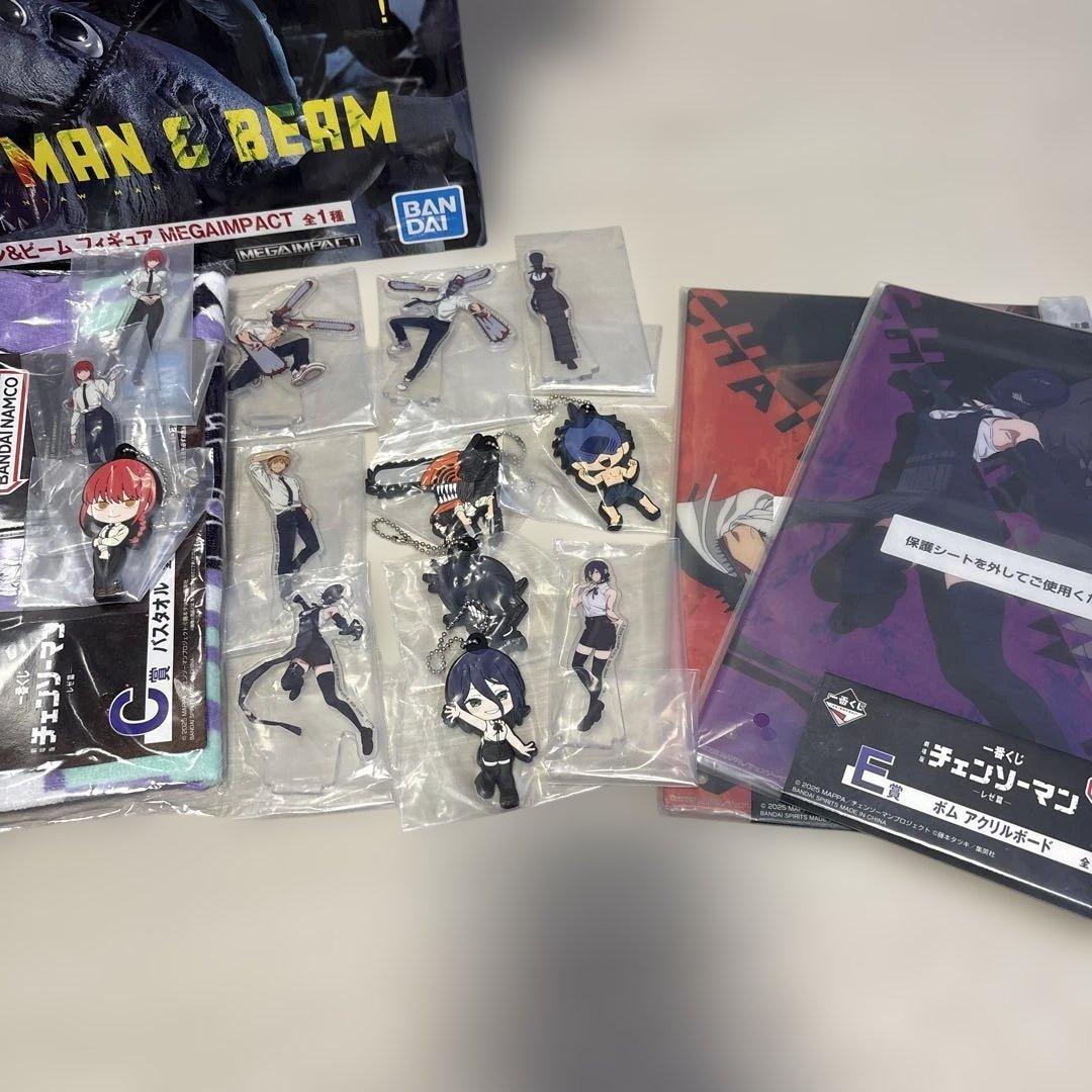 チェンソーマン　一番くじ　A賞レゼ　B賞ボム　C賞 ラストワン未開封セット