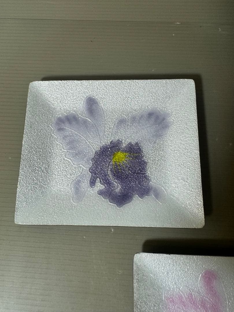 2421 七宝焼　小皿　3客