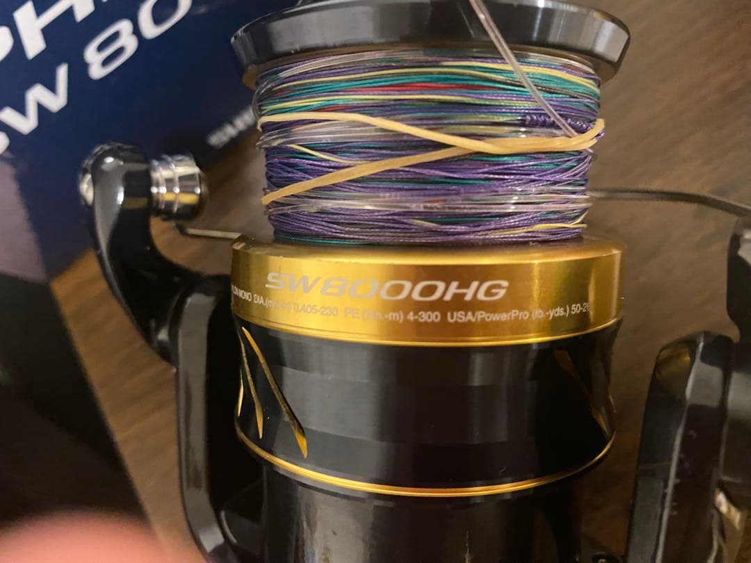 スフェロスsw8000hg 付属品完備　シマノ　ダイワ　がまかつ