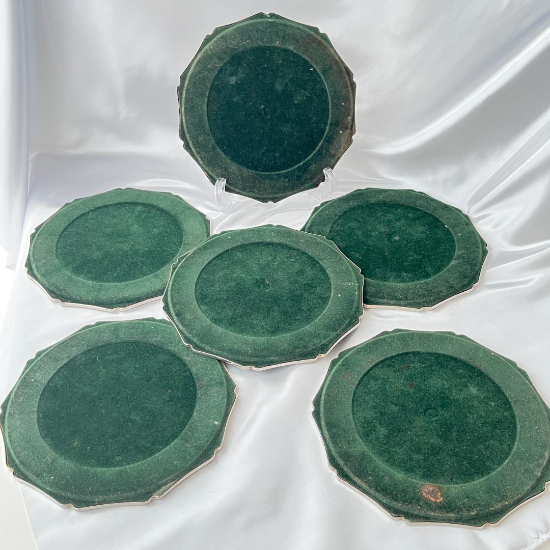 【Cavalie】 プレースマット 6枚組 20cm【シルバープレート】