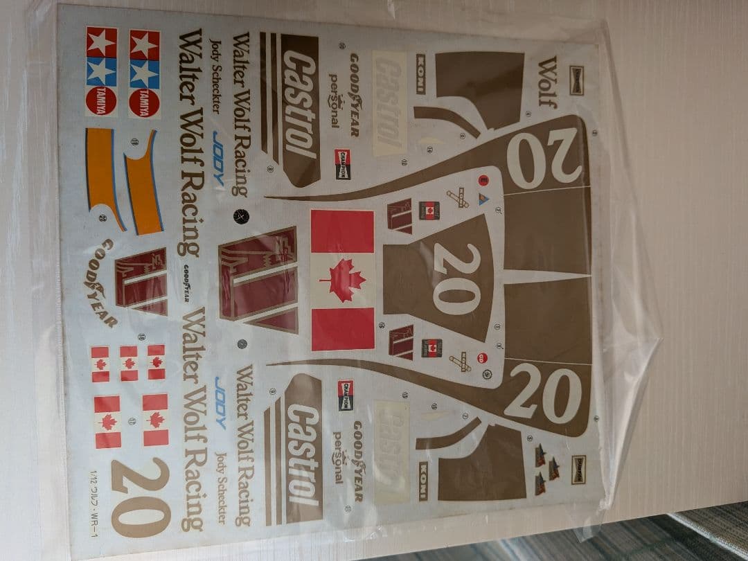 F1 タミヤ製 1/12ビッグスケール ウルフ Wolf WR-1 フォード