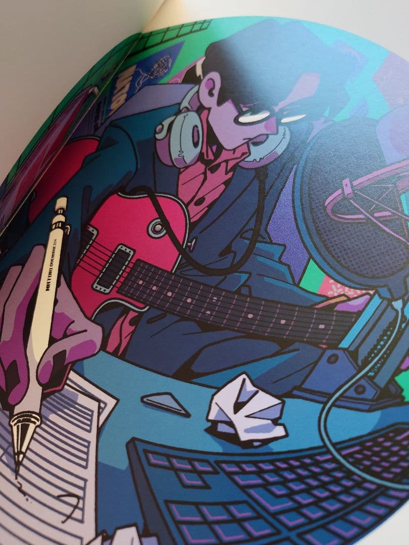 なとり 鏡面 画集 クリアファイル ポストカード 計5点セット