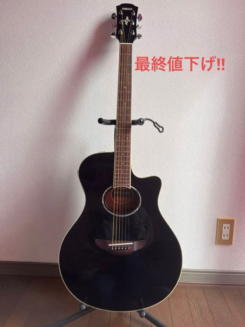 最終値下げ! APX600 Yamaha アコースティックギター ブラック 美品