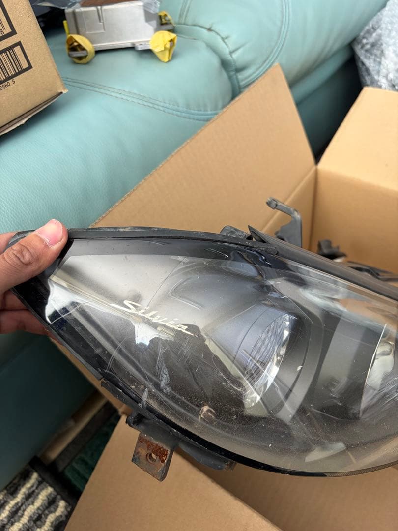 S15 シルビア 純正 HID ヘッドライト 右 ジャンク