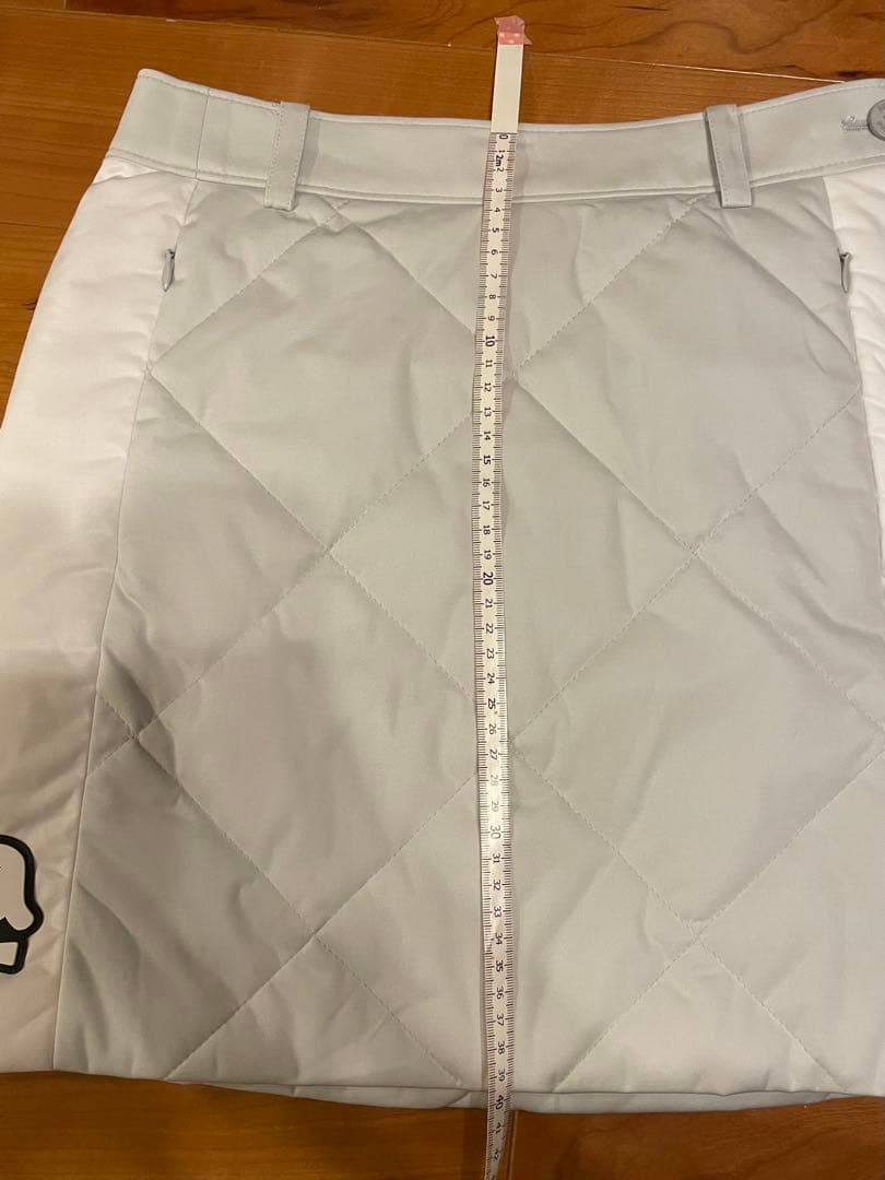 archivio グレー キルティングスカート 36