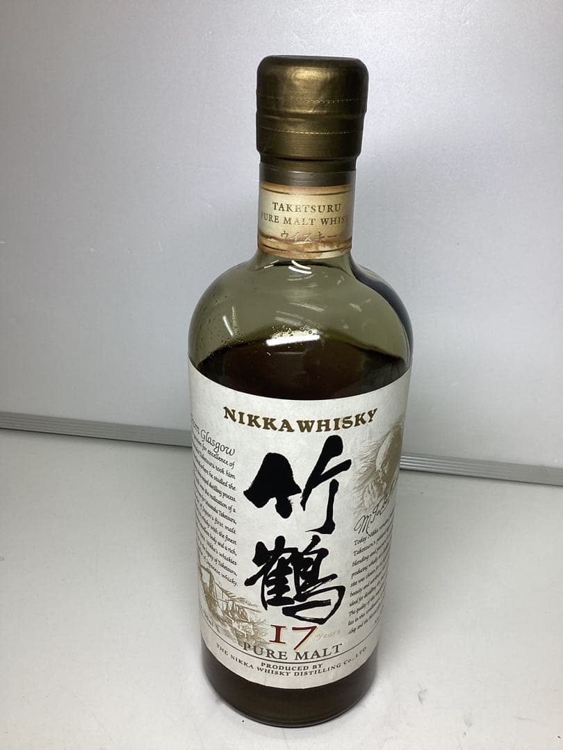 l*0様 Nikka 竹鶴 17年 ピュアモルトウイスキー 700ml 液減りあ