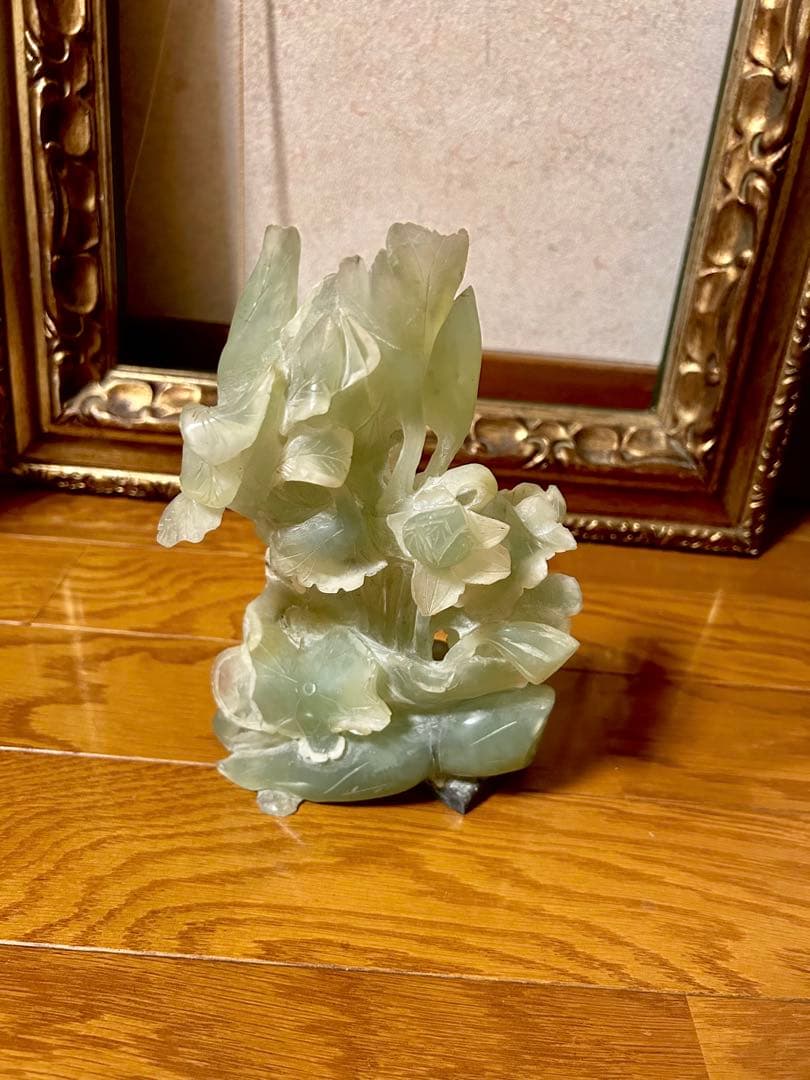 中国　翡翠　美しい陶磁器　古美術　骨董品　美術 中国美術 中国古玩 時代物 置物