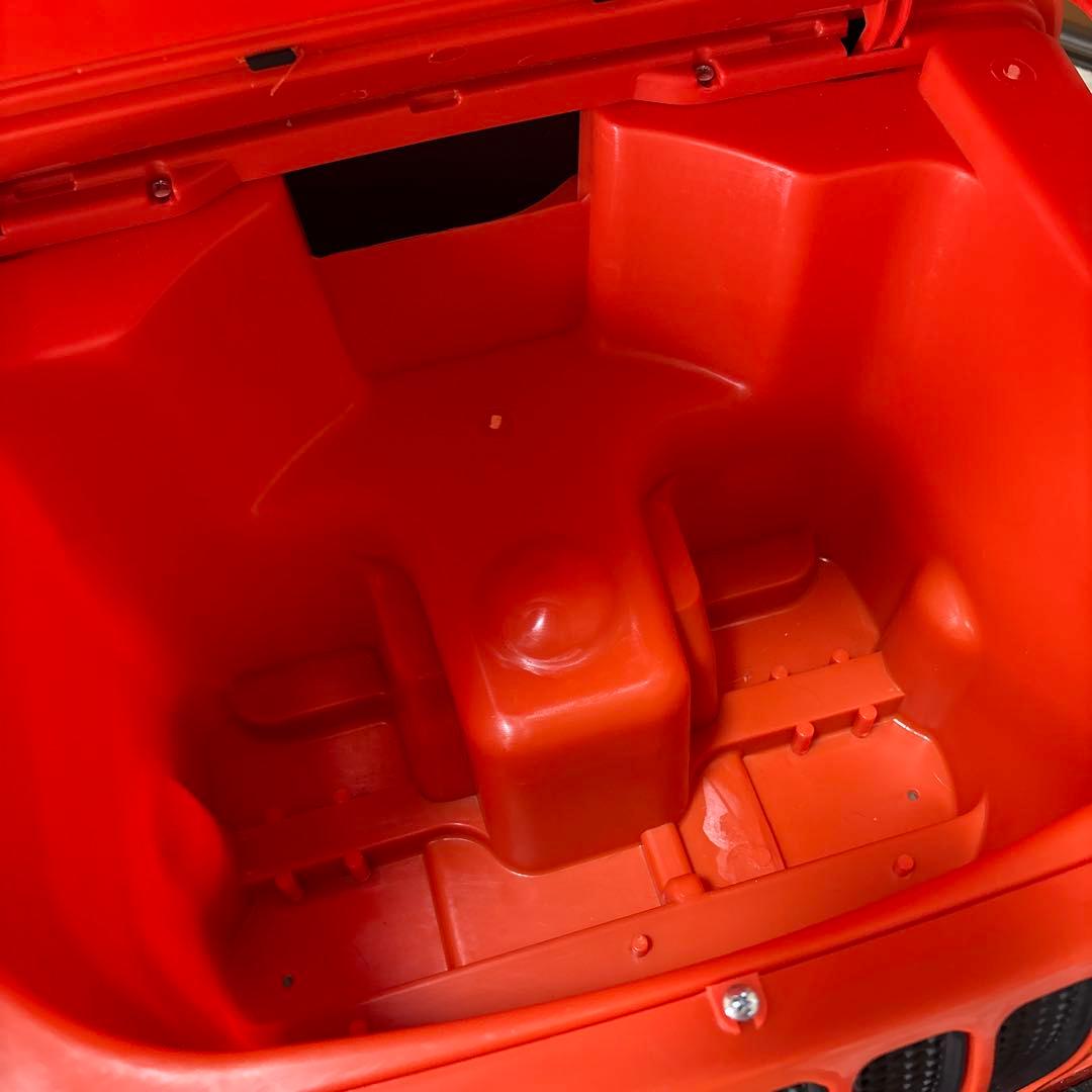 ジープ　電動　乗用　ラジコンカー　オレンジ　子供用