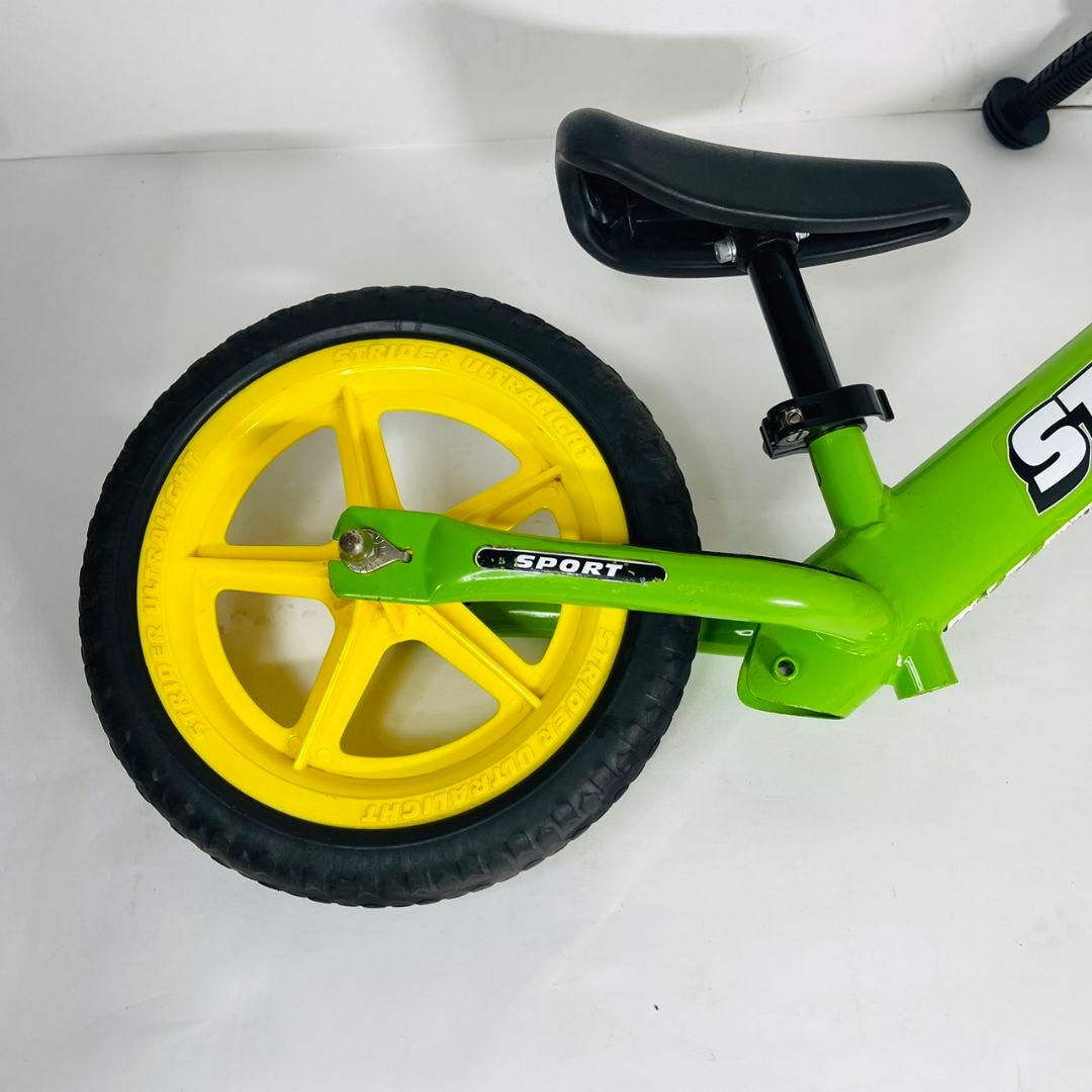 【美品】希少カラー STRIDER バランスバイク グリーン 12インチ