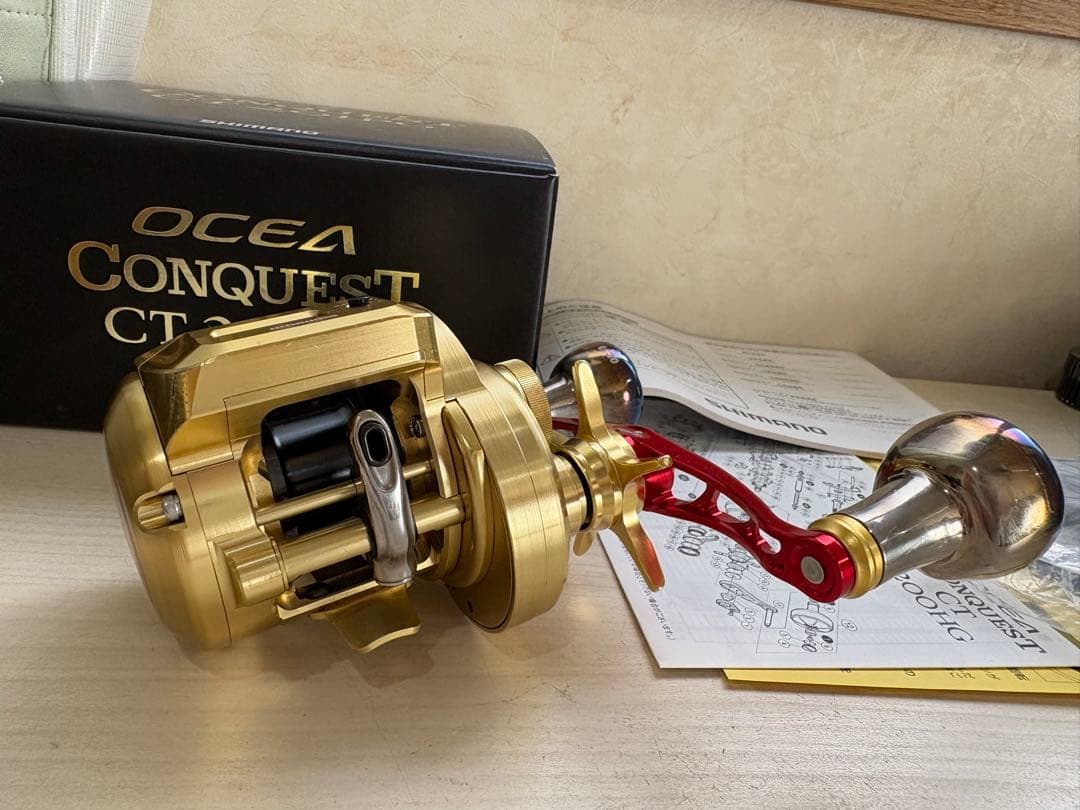 ★☆シマノ 18オシアコンクエスト CT 201PG カスタム　美品