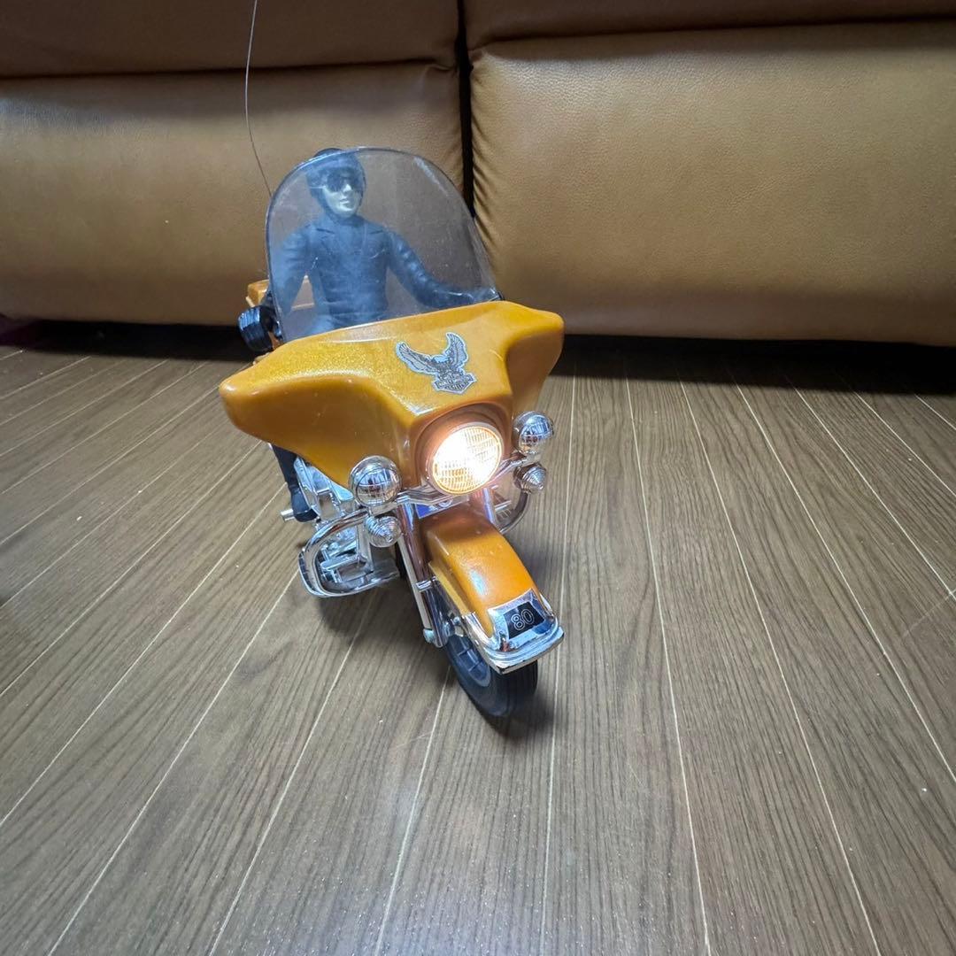 YONEZAWA ラジコン ハーレーダビッドソン　ゴールド　FLH－80