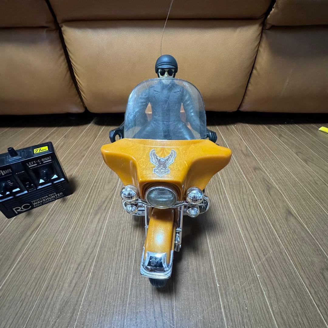 YONEZAWA ラジコン ハーレーダビッドソン　ゴールド　FLH－80