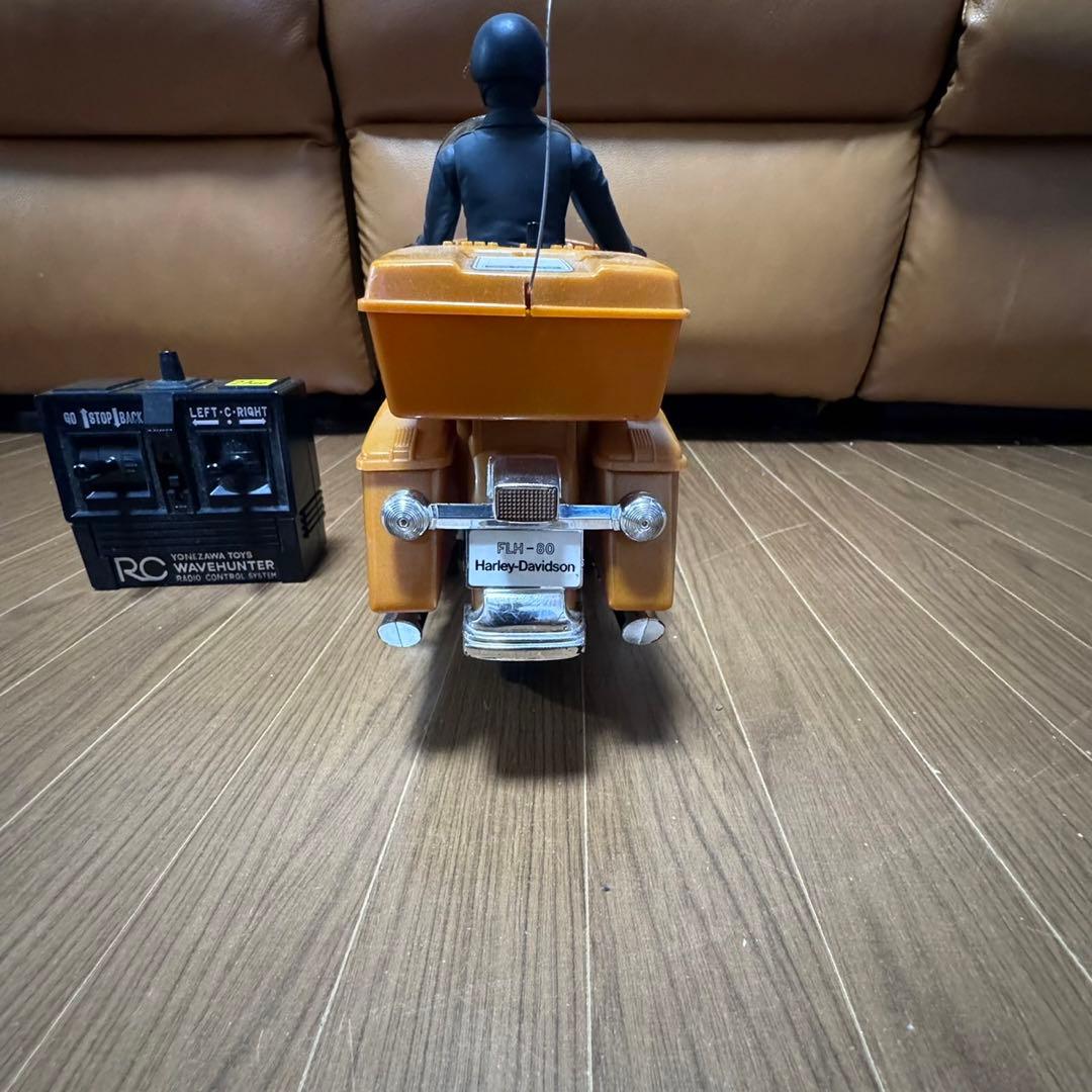 YONEZAWA ラジコン ハーレーダビッドソン　ゴールド　FLH－80
