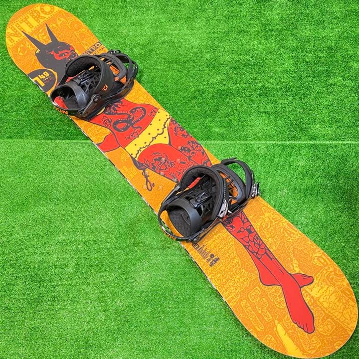 定価13万円相当★メンズフリーラン向けスノーボードセット,NITRO,UNION