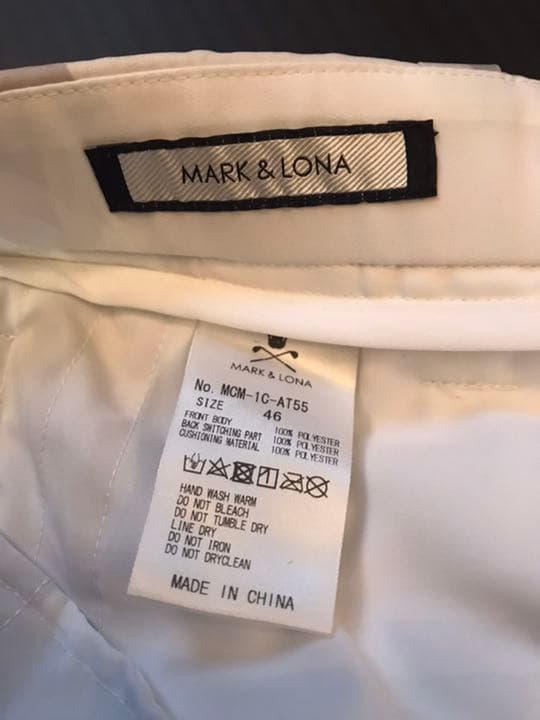 マークアンドロナ　パンツ46
