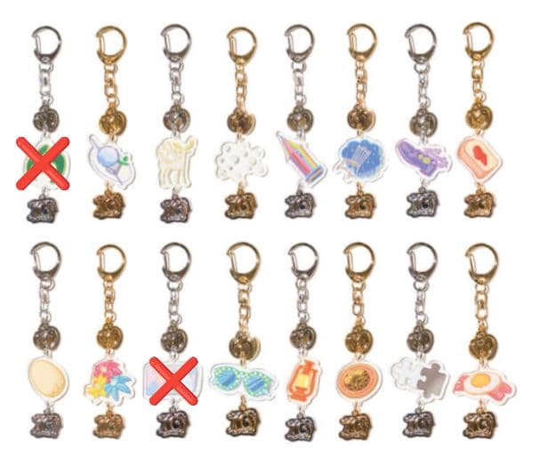 Mrs. GREEN APPLE ミセス ランダムチャームキーホルダー 14種