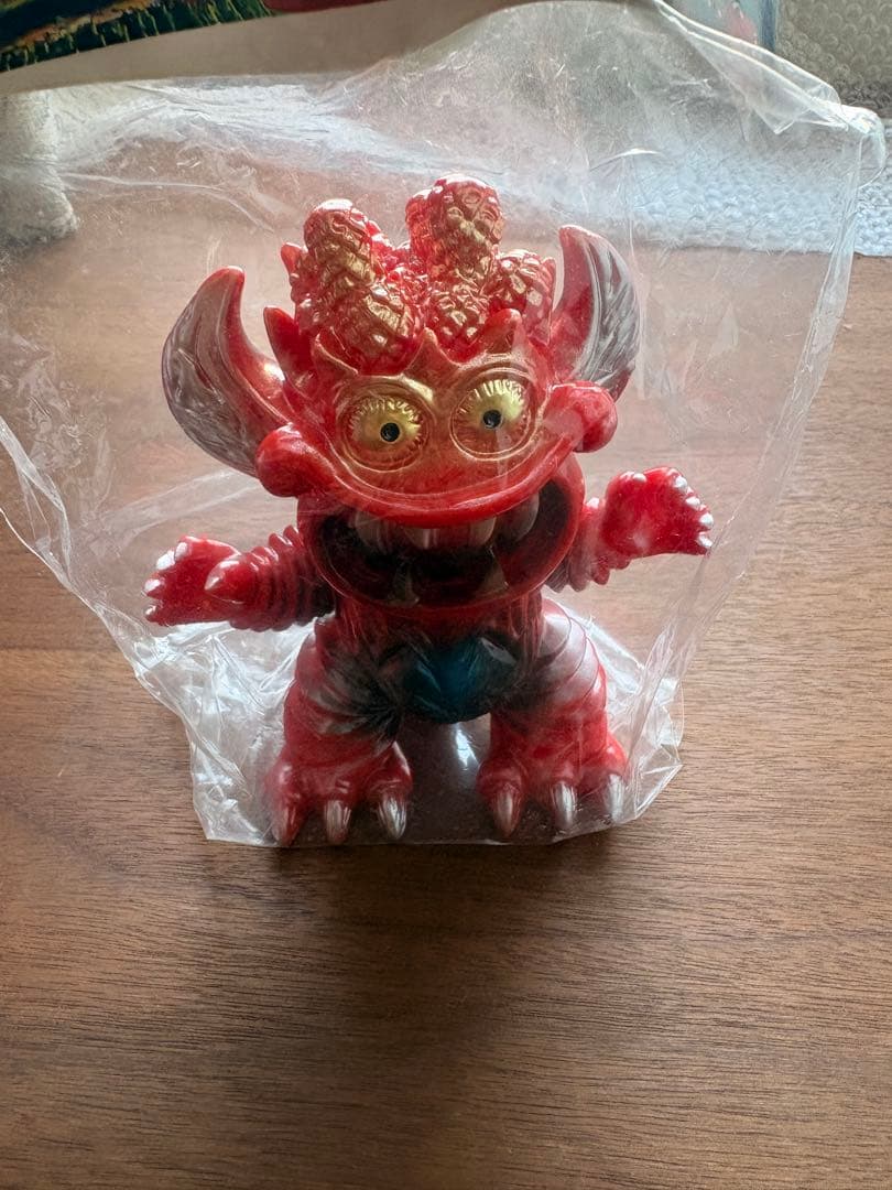 ソフビ 夜通し怪獣 オキテルン フォルクスワーゲン 懸賞品 未開封