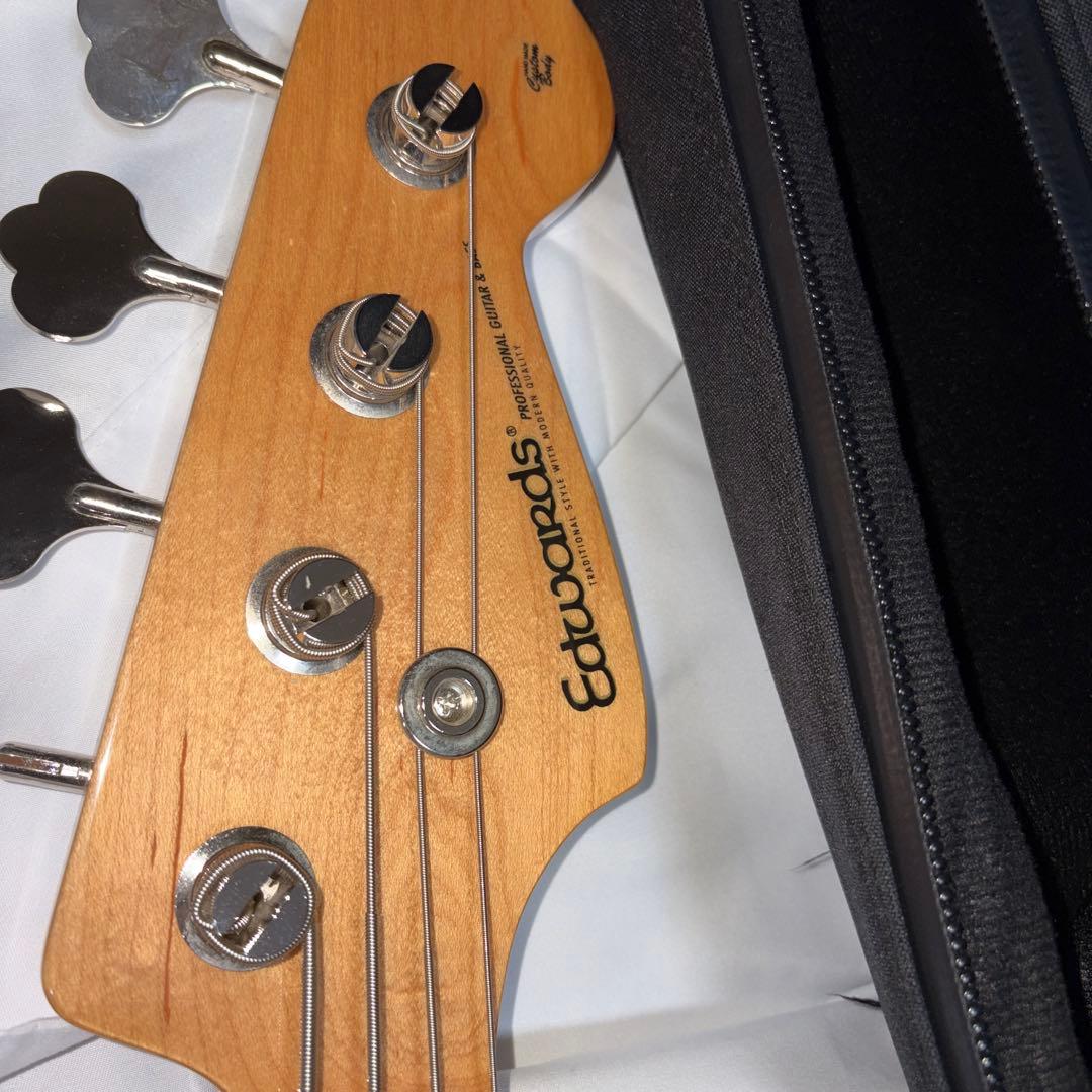 EDWARDS E-JB-105ALR SW エレキ ベース フルセット 本体