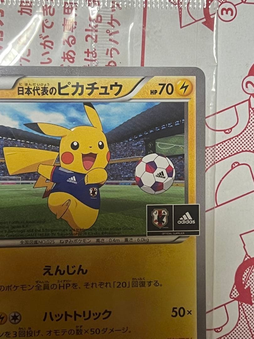 日本代表のピカチュウ：ポケモンNewモン! Book付録 プロモ　XY 値下げ◯