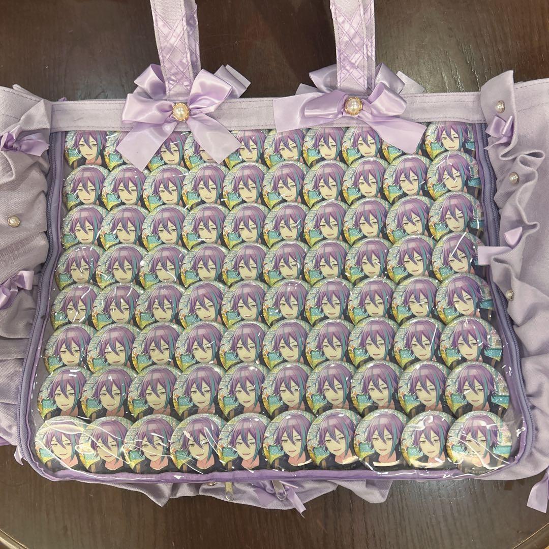 神代類 プロセカ 25A 缶バッジ ザッカマート A3 痛バ ラベンダー