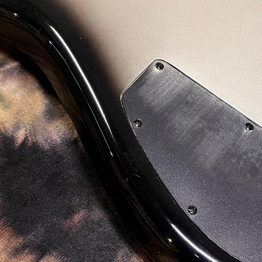 フォトジェニック エレキベース サンバースト ブラック グレー 管AG