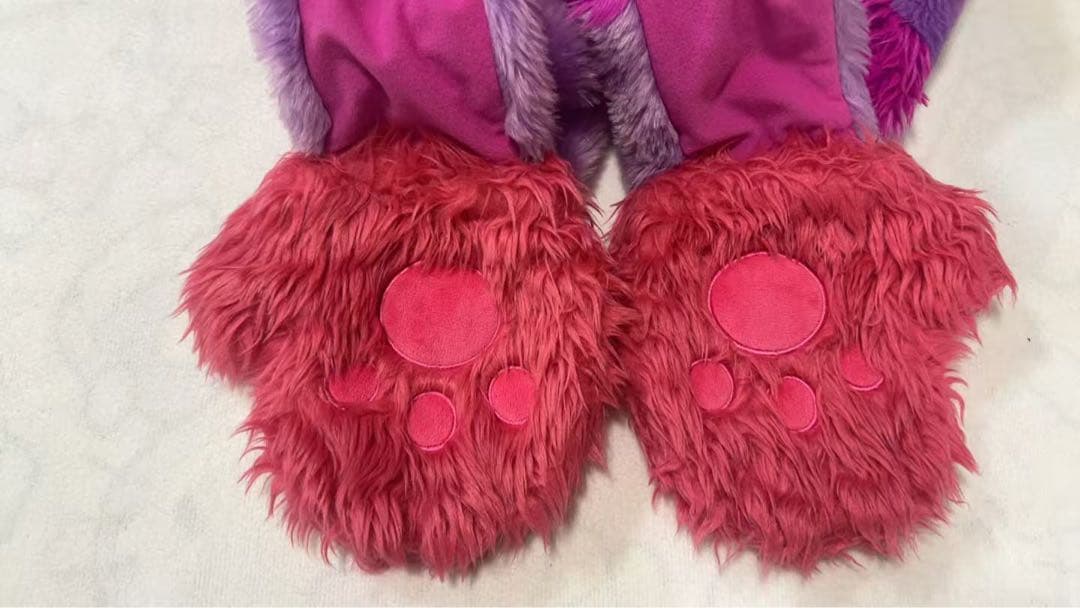 ほディズニー　チャシャ猫　ファンキャップマフラー