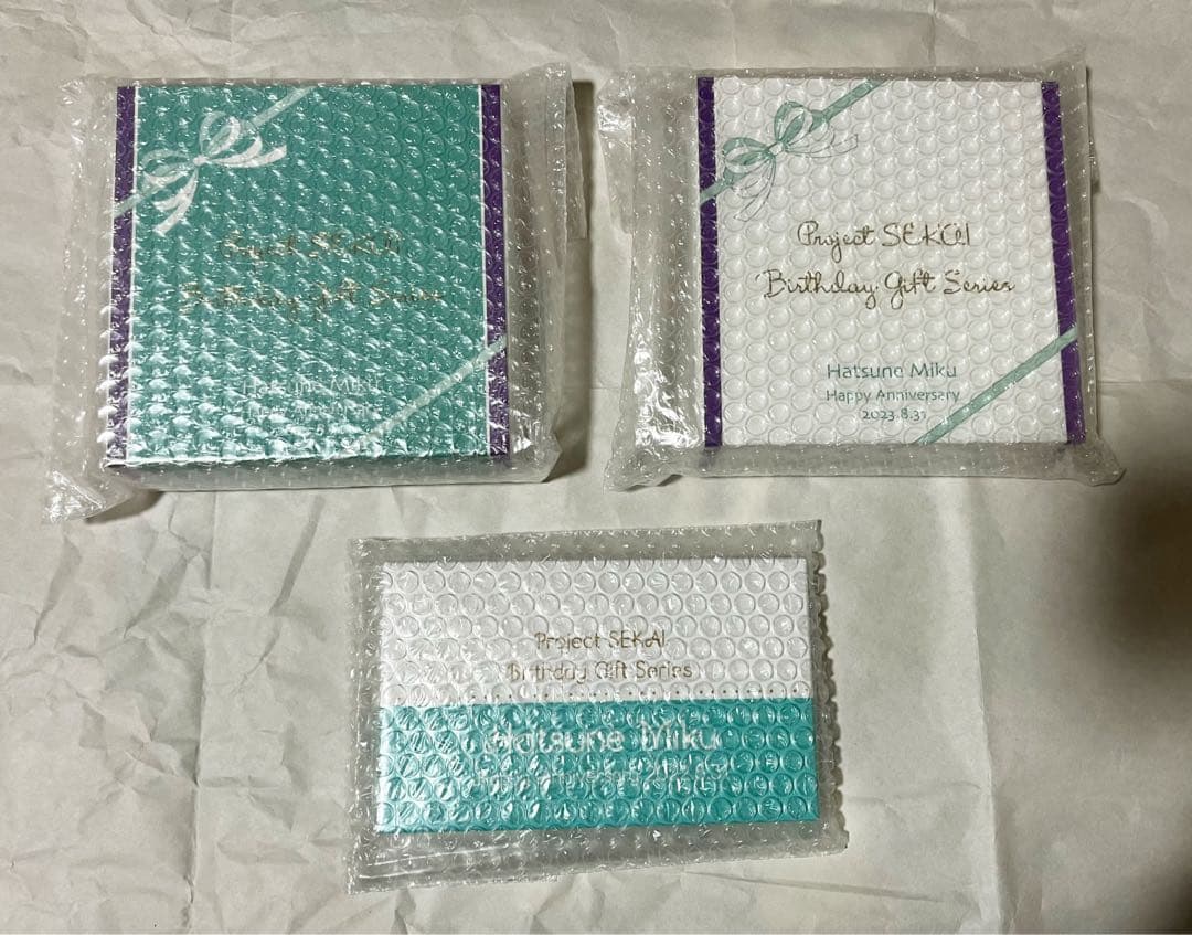 即購入⭕️　プロセカ　バースデー　お返しセット　誰もいないセカイ『初音ミク』　3点