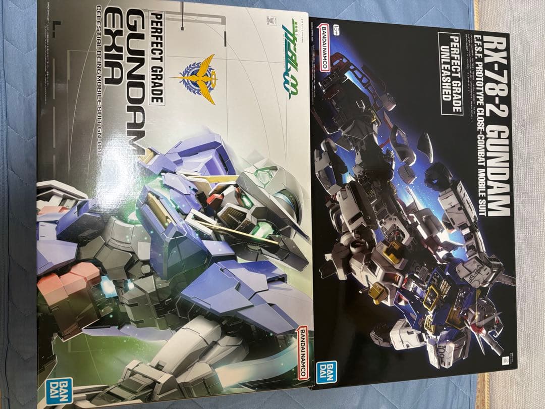ガンプラPGU RX-78-2 ガンダム & PGガンダムエクシア セット