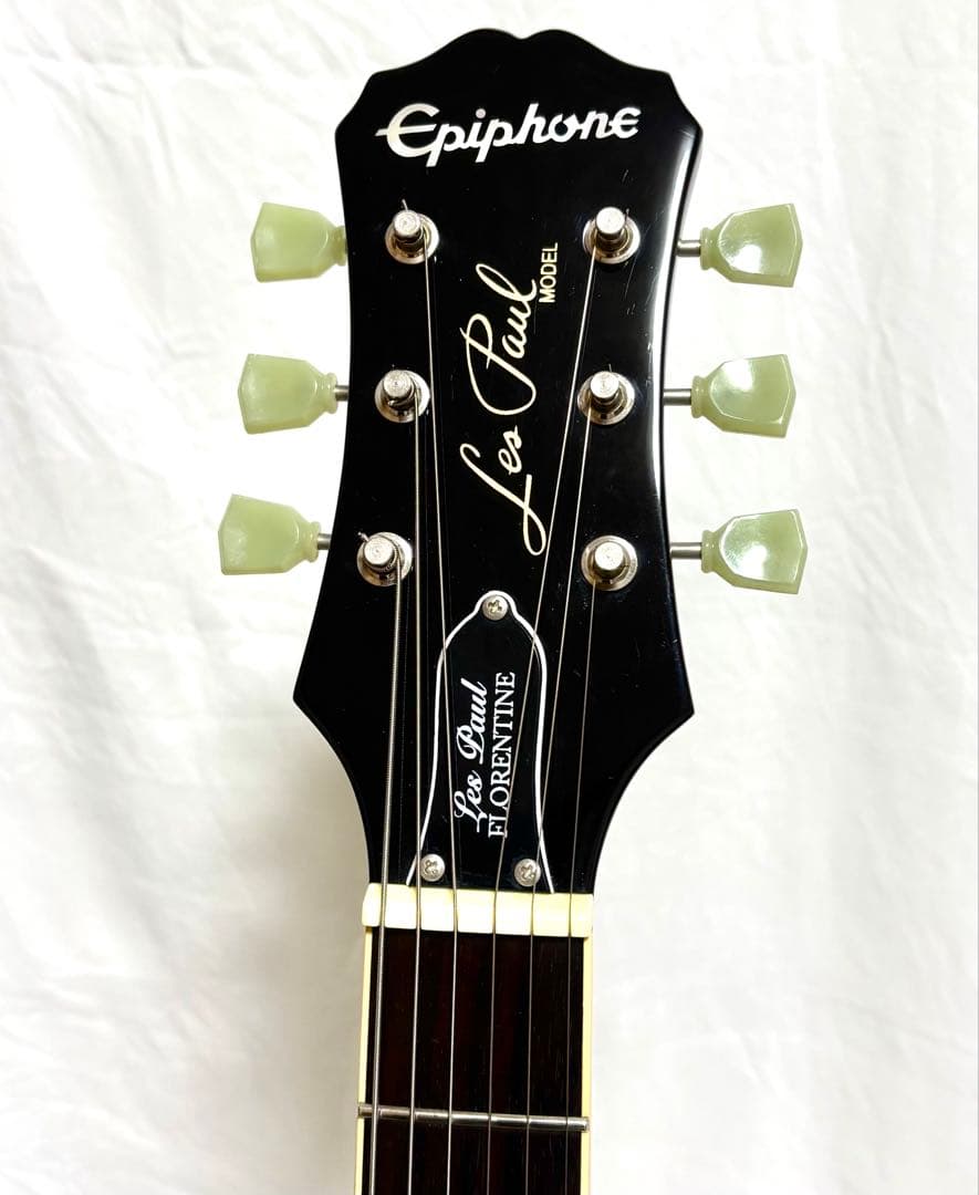 【新品弦張替済】Epiphone Les Paul FLORENTINE