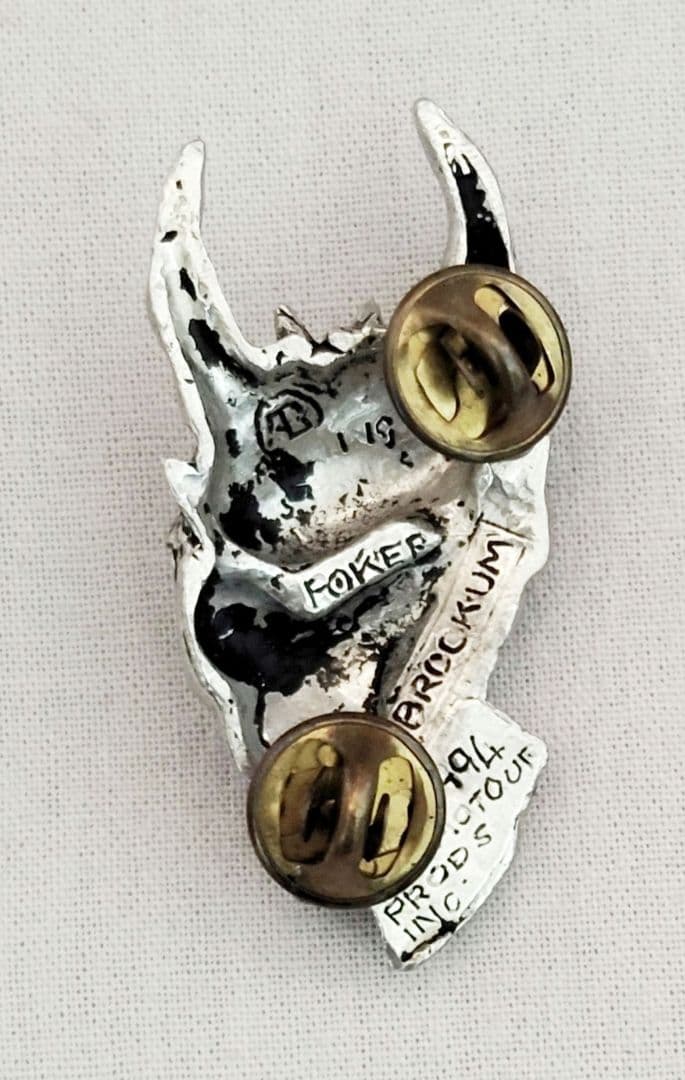 レア 90s 94年 ローリングストーンズ デビルマン ピンバッジ