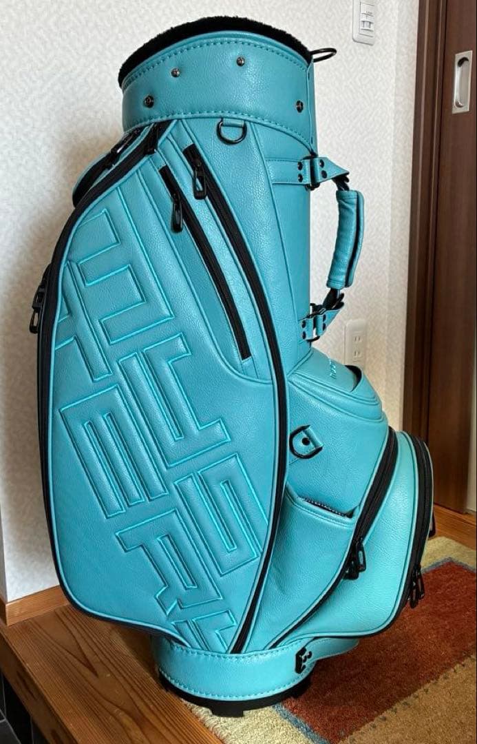 【美品】MYSTERY キャディバッグ 9.5型 ツアータイプ