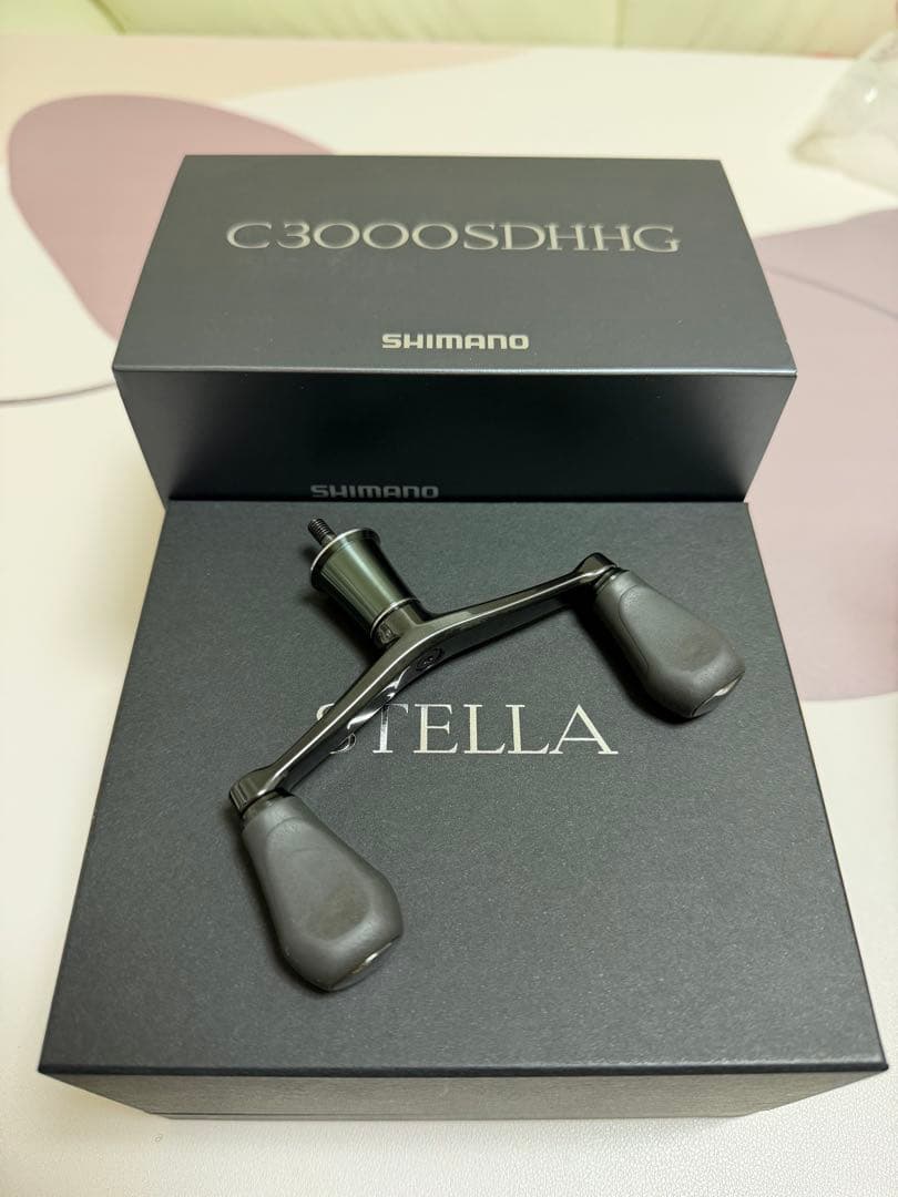 シマノ　22 ステラ　C3000SDHHG 純正ダブルハンドル