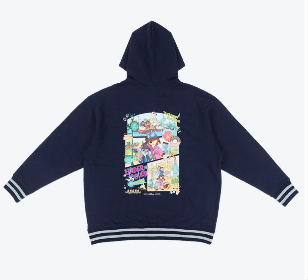 ディズニーリゾート　ズートピア　パーカー　ニック　ジュディ