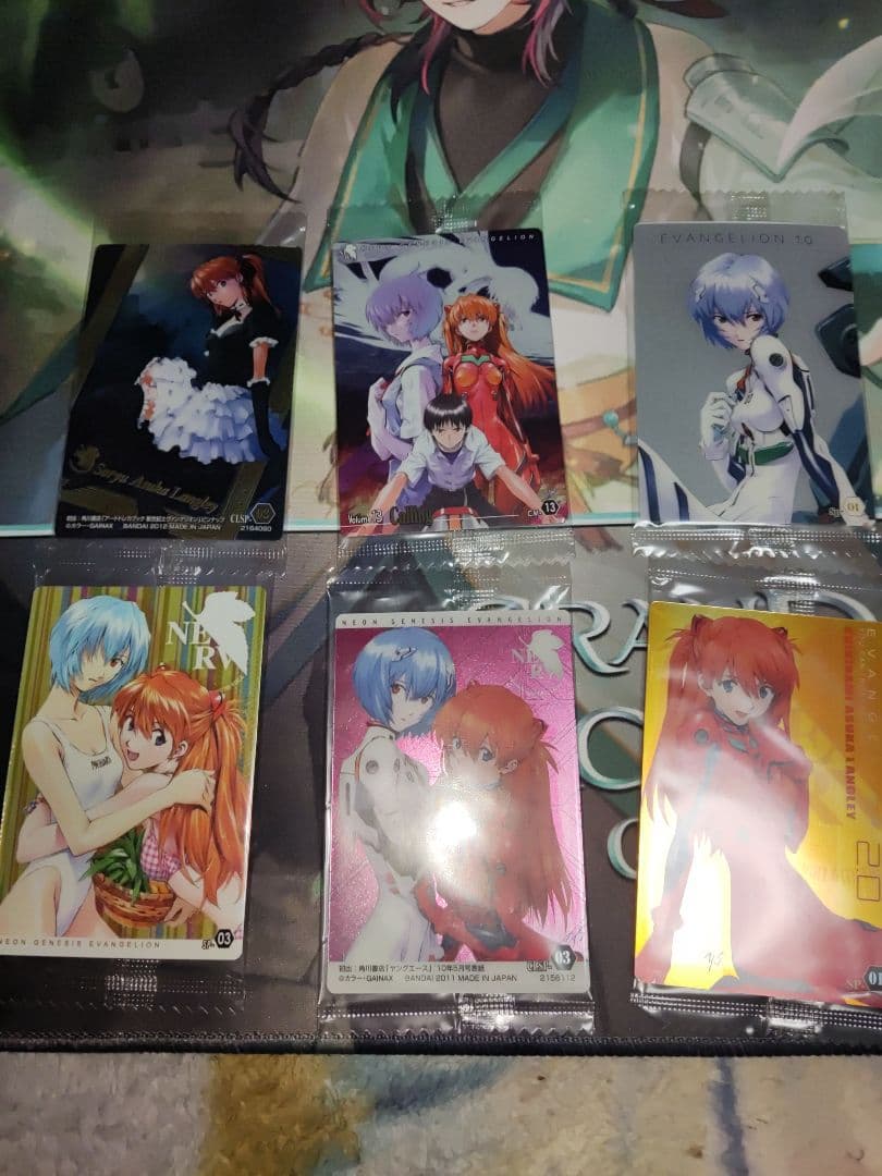 エヴァ　ウエハース　高額どころ　未開封　6枚セット